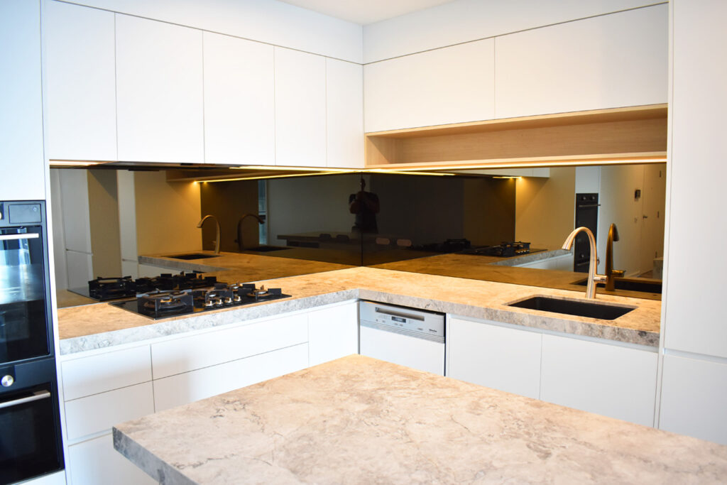 Glass Splashbacks installed in Melbourne City, 3000 Home